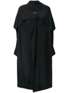 Y's Draped Collar Jacket - Black