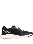 Calvin Klein Jeans Contrast Logo Sneakers - Black