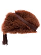 Loeffler Randall Fur Crossbody Bag, Women's, Brown
