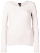 Giorgio Armani Long-sleeve Fitted Top - Pink