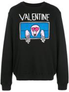 Haculla Valentine Sweatshirt - Black