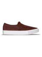 Myswear Maddox Slip-on Sneakers, Men's, Size: 44, Brown, Leather/rubber/aligator Leather