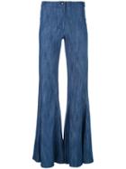 Alexis Flared High Waisted Jeans - Blue