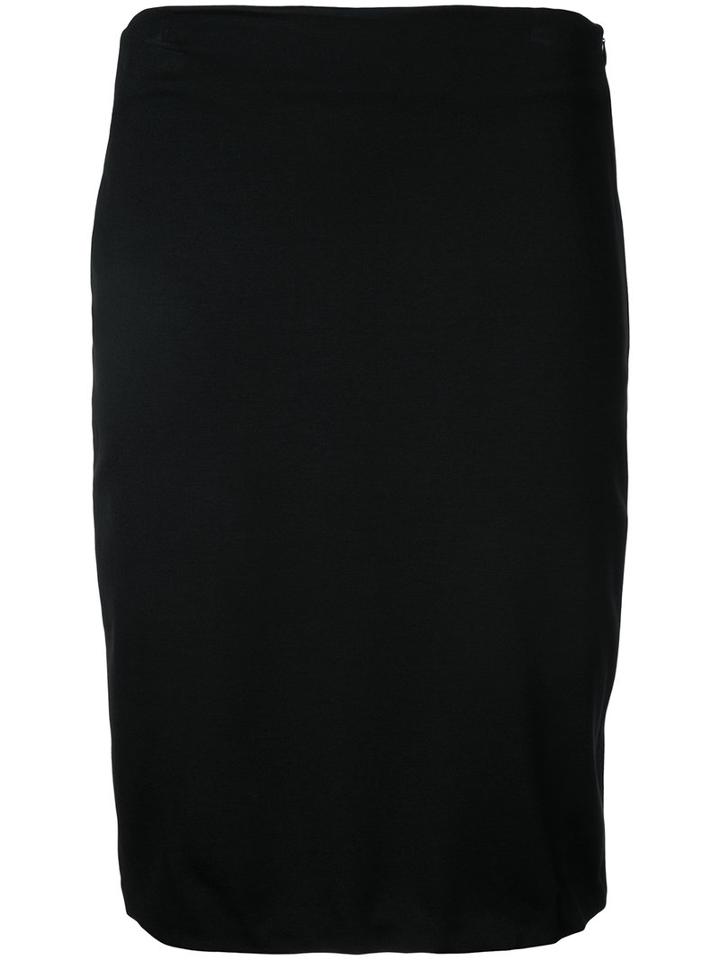 Lydia L. - Karoline Pencil Skirt - Women - Polyamide/viscose - 40, Black, Polyamide/viscose
