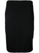 Lydia L. - Karoline Pencil Skirt - Women - Polyamide/viscose - 40, Black, Polyamide/viscose