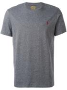 Polo Ralph Lauren - Logo Embroidered T-shirt - Men - Cotton - M, Grey, Cotton