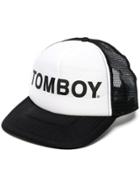Filles A Papa Slogan Hat - Black