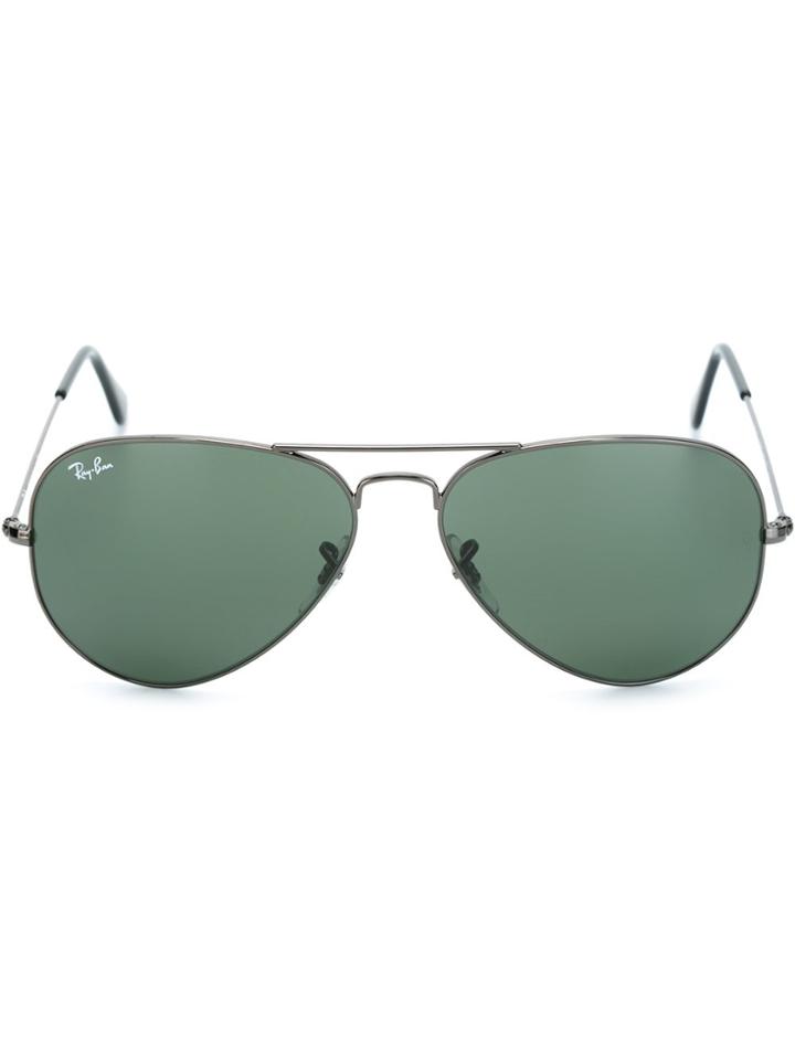 Ray-ban Aviator Frame Sunglasses - Black