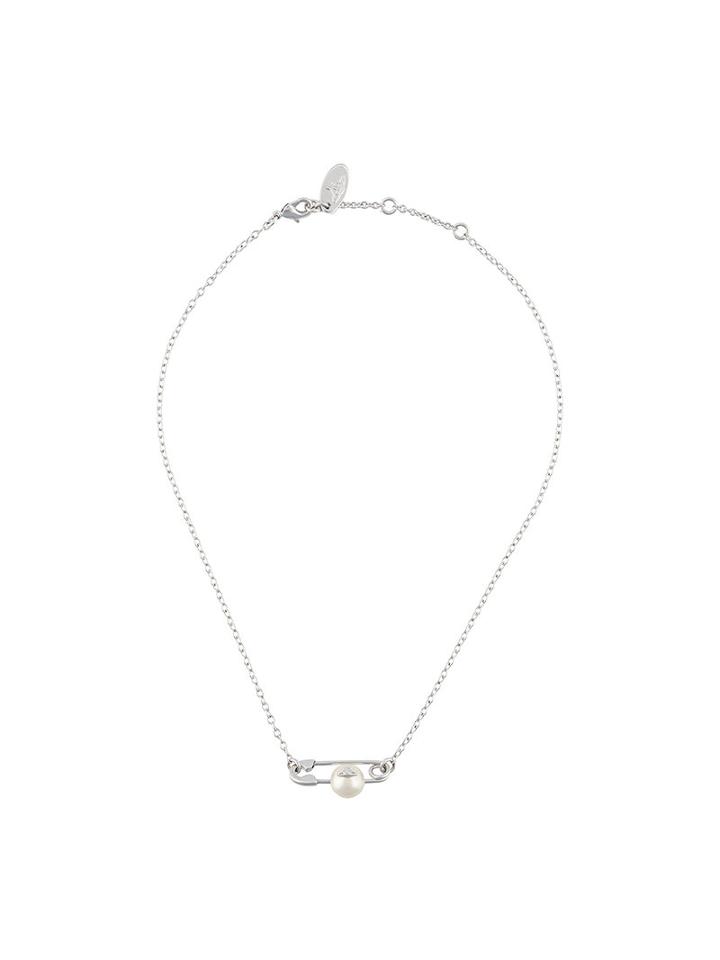 Vivienne Westwood 'jordan' Small Necklace, Women's, Metallic