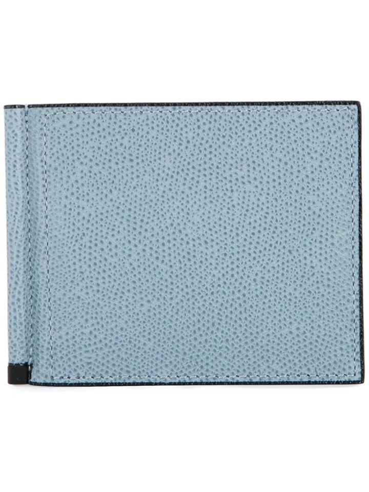 Valextra Billfold Wallet - Grey
