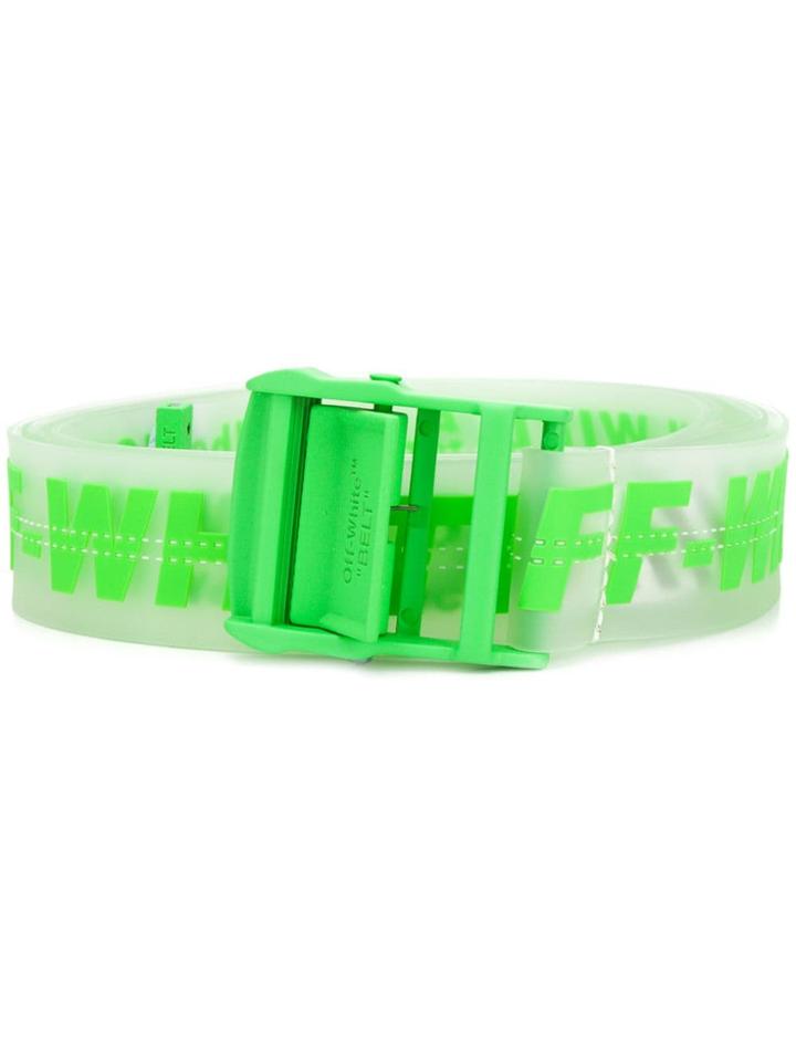 Off-white Logo Pvc Belt