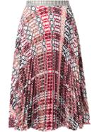 Misha Nonoo 'georgette Connie' Skirt, Women's, Size: 4, Red, Polyester