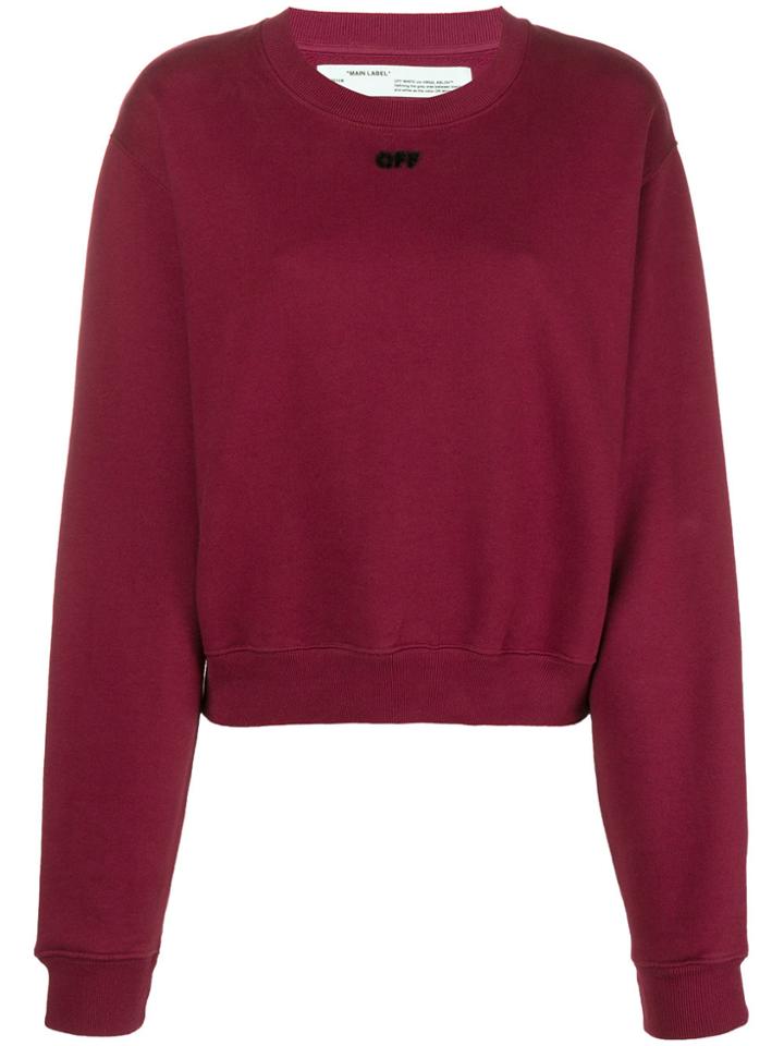 Off-white Off Sweatshirt - Pink & Purple