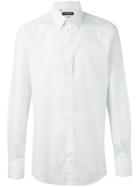 Dolce & Gabbana Embroidered Logo Shirt - White