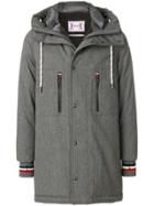 Moncler Gamme Bleu Giubbotti Coat - Grey