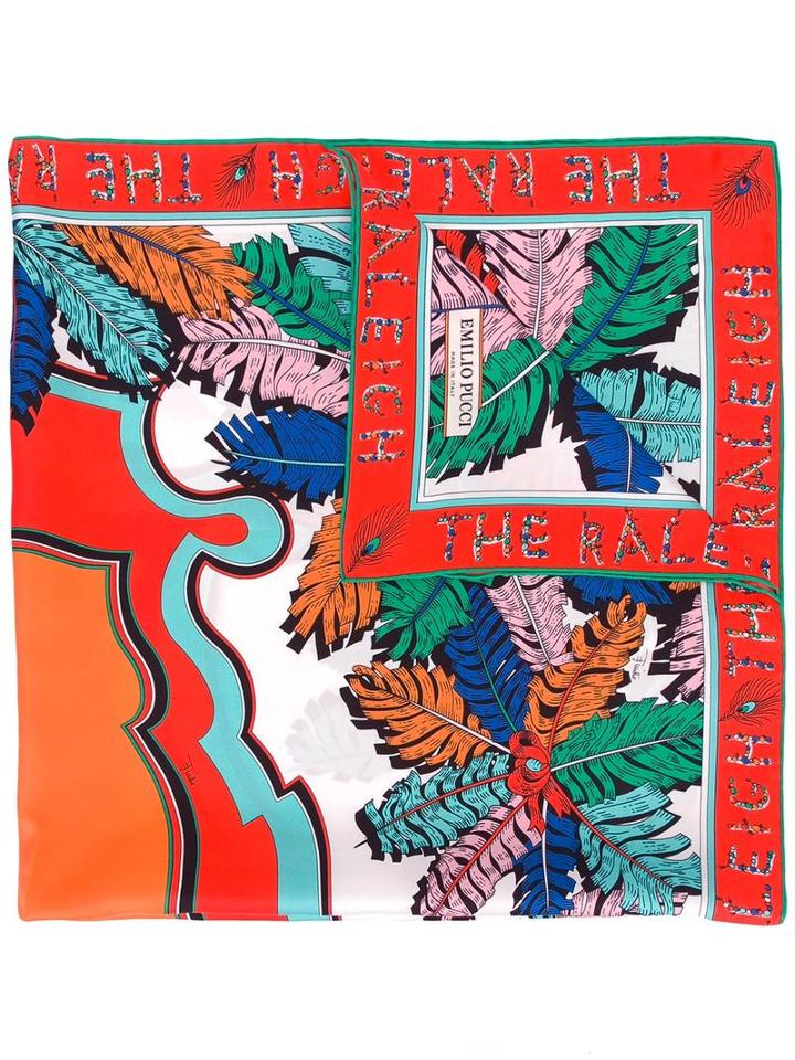 Emilio Pucci - Printed Scarf - Women - Silk - One Size, Women's, Silk