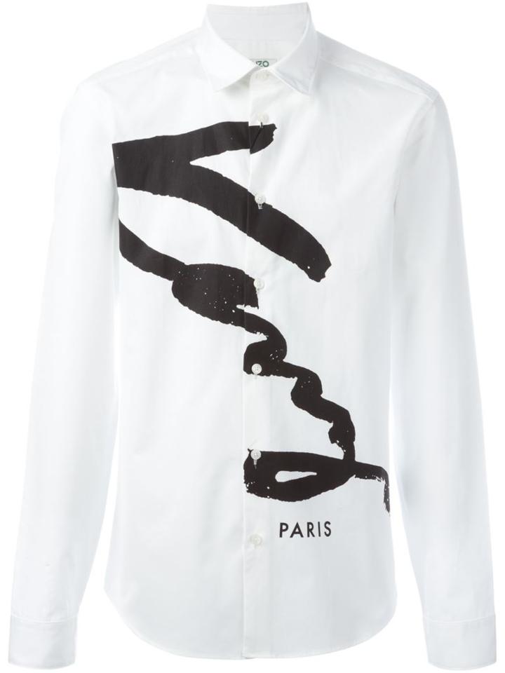 Kenzo Signature Print Shirt