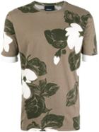 3.1 Phillip Lim Floral Print T-shirt, Men's, Size: Large, Green, Cotton