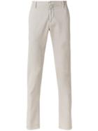 Dondup Straight-leg Casual Trousers - Nude & Neutrals