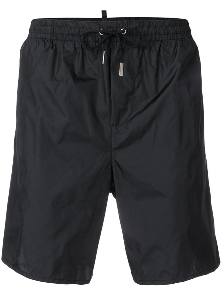 Dsquared2 Dsq2 Print Swim Shorts - Black