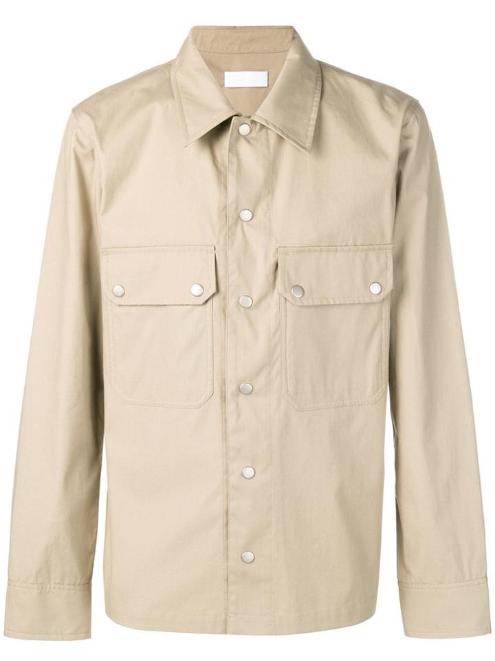 Helmut Lang Classic Denim Shirt - Neutrals