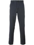 Michael Kors Slim-fit Trousers, Men's, Size: 32, Grey, Cotton/spandex/elastane