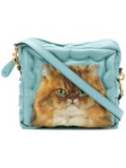 Anya Hindmarch Cat Chubby Cube Bag - Blue