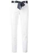 Classic Cropped Trousers - Women - Cotton/spandex/elastane - 27, White, Cotton/spandex/elastane, Jacob Cohen