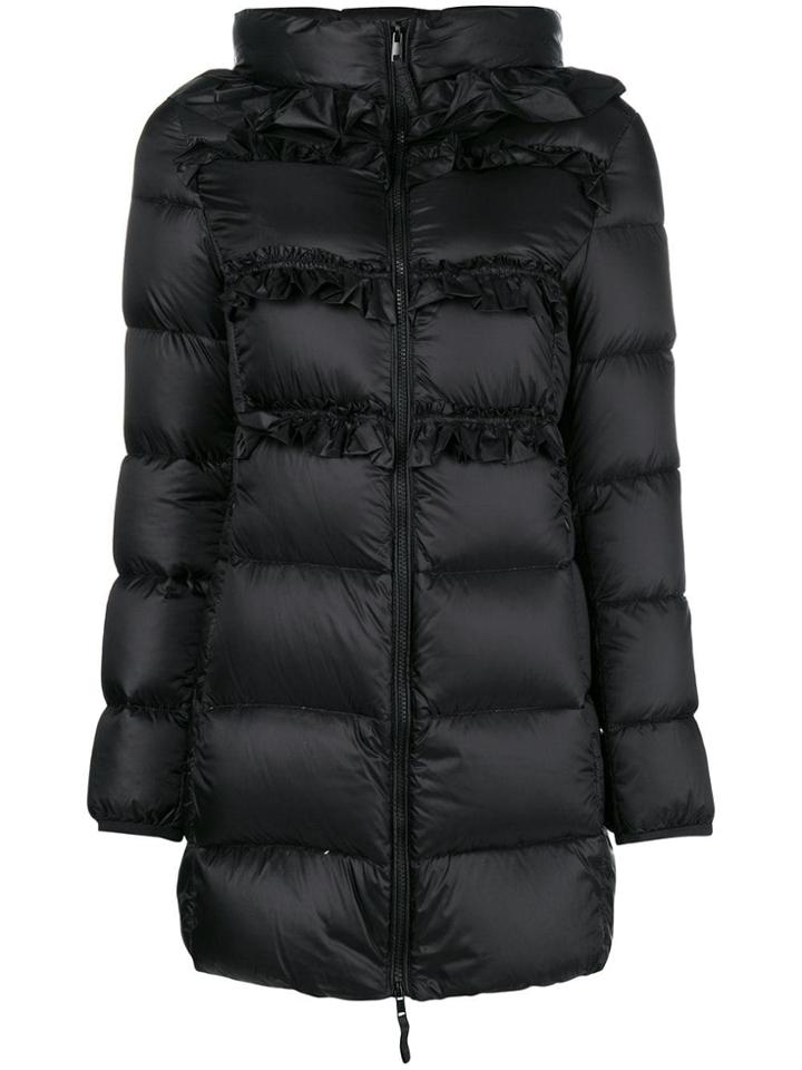 Twin-set Hooded Padded Jacket - Black