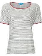 Mih Jeans Harri Striped T-shirt - White
