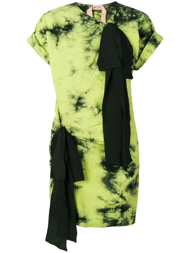 Nº21 Tie-dye Dress - Green