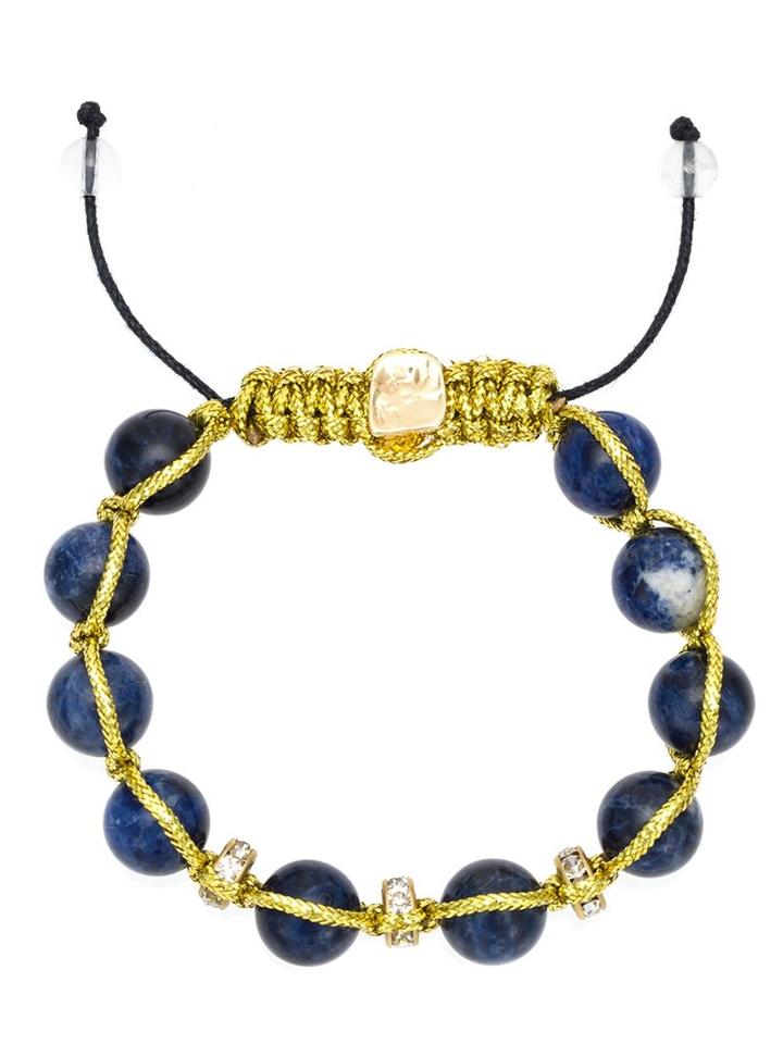 Francesca Romana Diana Embellished Bracelet, Women's, Blue