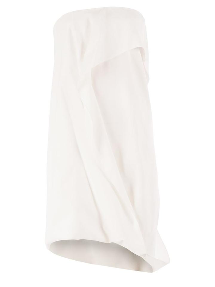 Maison Rabih Kayrouz Strapless Draped Dress
