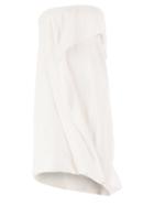 Maison Rabih Kayrouz Strapless Draped Dress