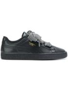 Puma Lace Fastening Sneakers - Black