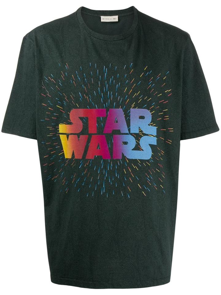 Etro Star Wars Slogan T-shirt - Grey
