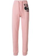 Moschino Classic Track Trousers - Pink & Purple