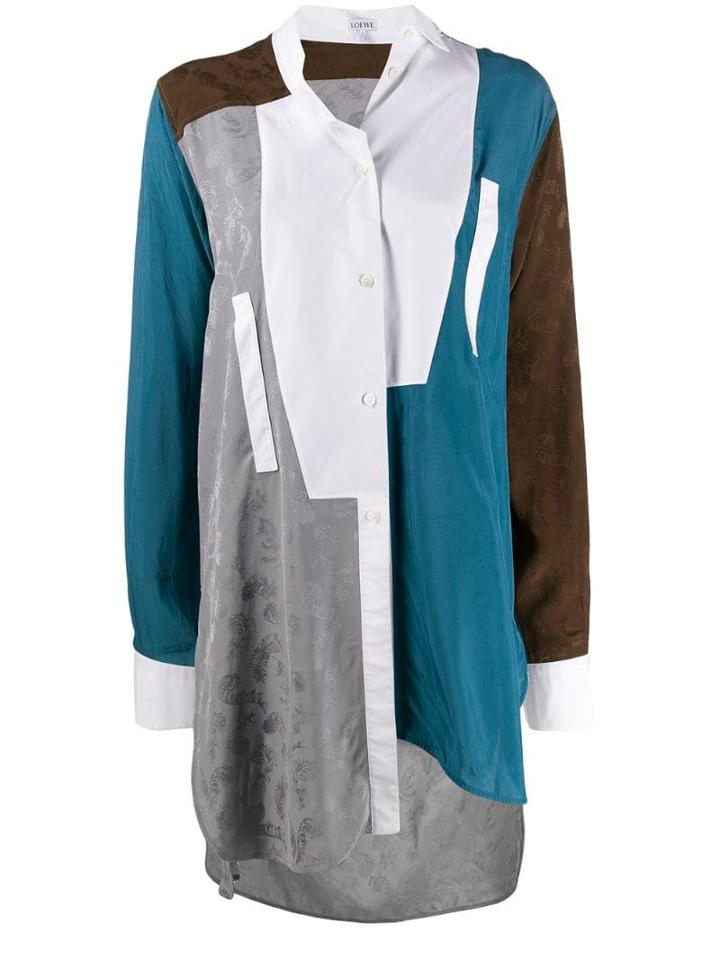 Loewe Deconstructed Asymmetric Shirt - Blue
