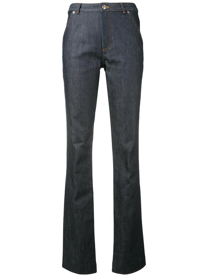 Vanessa Seward - Alabama Bootcut Jeans - Women - Cotton/polyurethane - 34, Blue, Cotton/polyurethane