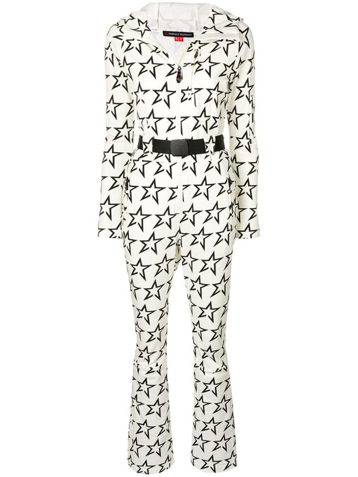 Perfect Moment Star Suit Jumpsuit - White