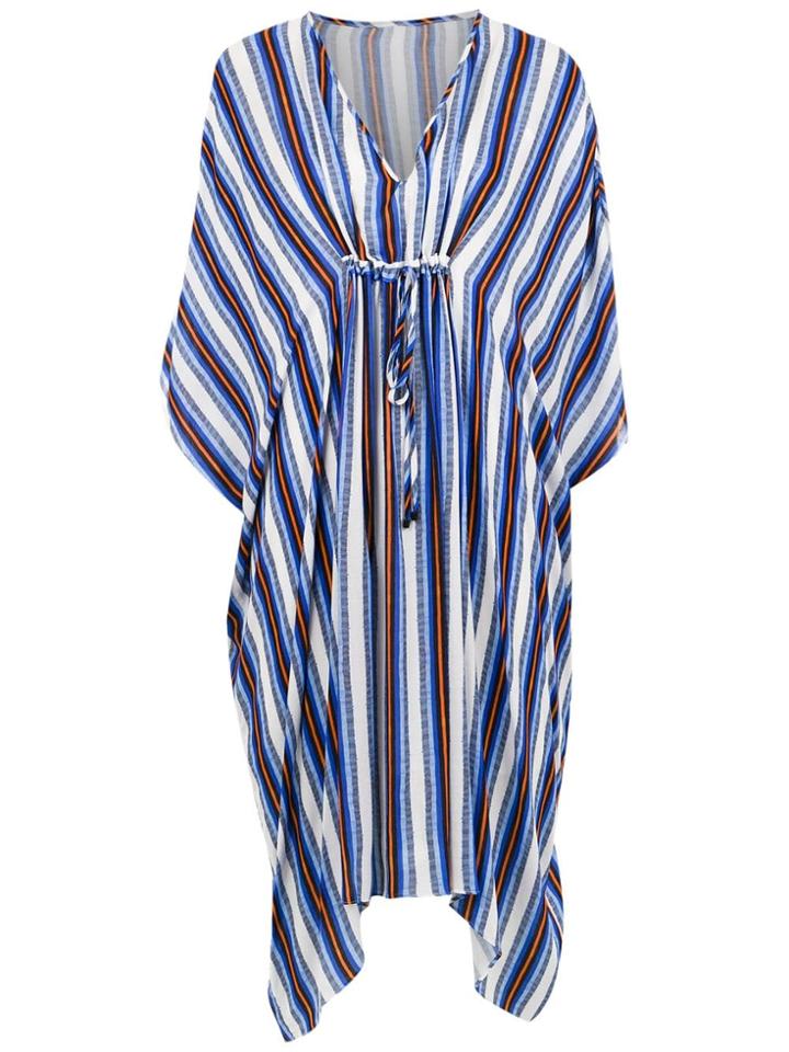 Tufi Duek Striped Tunic Dress - Blue
