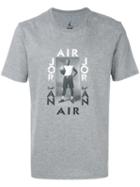 Nike - Air Jordan Printed T-shirt - Men - Cotton - L, Grey, Cotton