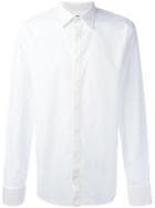 Gucci Classic Buttoned Shirt, Size: 16, White, Cotton