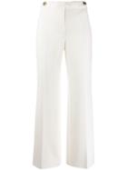 Givenchy Flared Braided Trousers - White