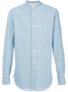 Eleventy Classic Long Sleeve Shirt - Blue