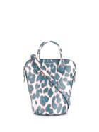 Calvin Klein 205w39nyc Leopard Print Tote - Blue