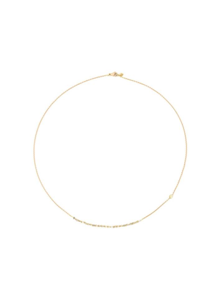 Natasha Collis Diamond Nugget Necklace, Women's, Metallic