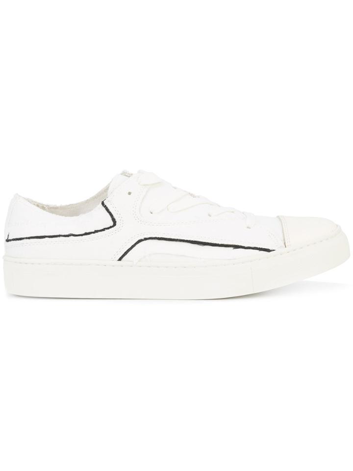 Yohji Yamamoto Layered Sneakers - White