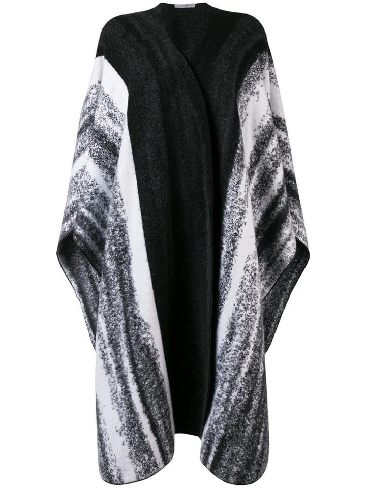 Dusan Oversized Gradient Cardi-coat - Grey