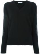 Giada Benincasa Embellished Detail Jumper, Women's, Size: Large, Black, Cashmere